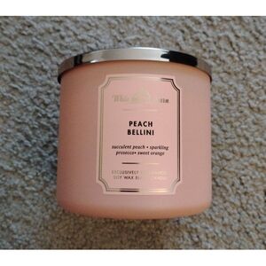 White Barn "Peach Bellini" 3-Wick Scented Candle